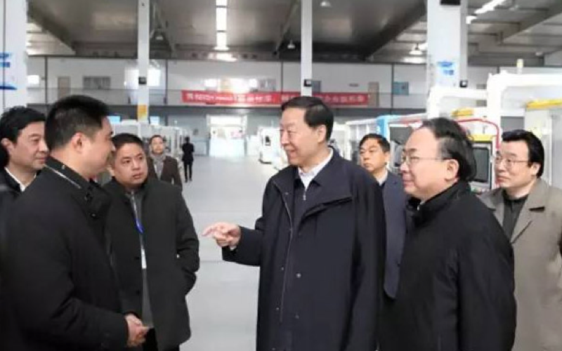 省委书记罗志军无锡新区调研，银娱优越会GEG作为重点考察企业